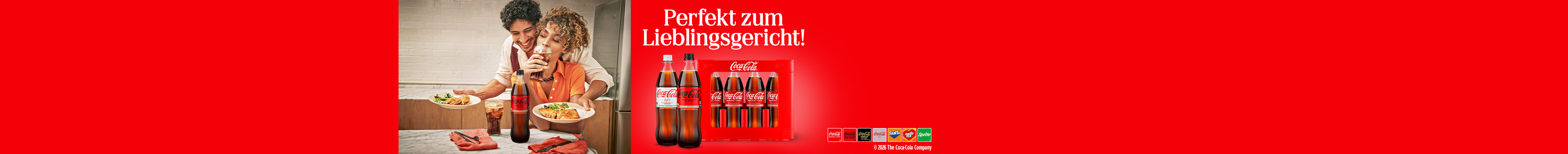 Flaschenpost - Coca-Cola versch. Sorten
